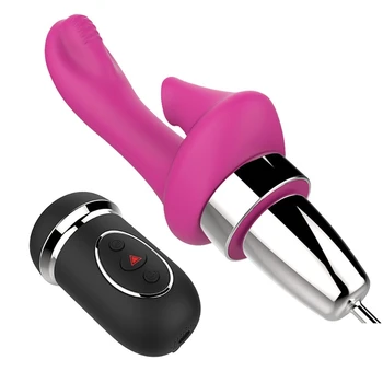 10 Frequência de Carregamento USB Estimulador do Ponto G Feminino Masturbação ventosa Vibrador Adulto do Sexo Brinquedo