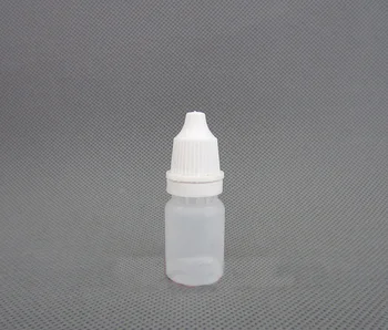 100Pcs/monte 5ml de Óleo frasco conta-gotas garrafa Vazia de Plástico Maleável Olho Líquido conta-Gotas Dispensar atacado Sub-engarrafamento