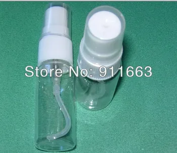 15ml spray de garrafas!10pcs/lot!transparente Cosméticos PET garrafas reutilizáveis,Plástica Cosmética spray bottlel com a Névoa do Atomizador