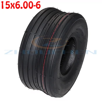 15x6.00-6 polegadas de vácuo pneu sem câmara de ar para a China Harley scooter elétrica pneus rodas