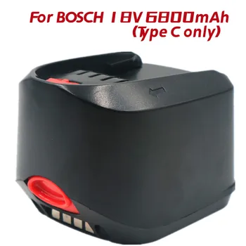 18V 6Bosch8Ah do Li-Íon da Ferramenta de Poder Batterij Voor Bosch Psr 18 LI-2 2 607 336 039 2 607 336 208 Poder 4All