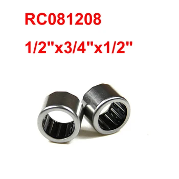 1PC RC081208 Polegadas, Uma Forma de Agulha Rolamentos de Embreagem 1/2
