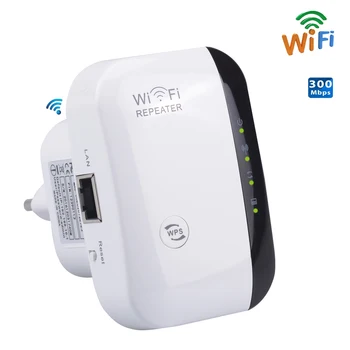 300Mbps sem Fio de 2.4 GHz WiFi Repetidor Wi-Fi gratuito Extender Amplificador de Sinal 802.11 N/B/G Wi-Fi Gama Roteador Ultraboost Ponto de Acesso