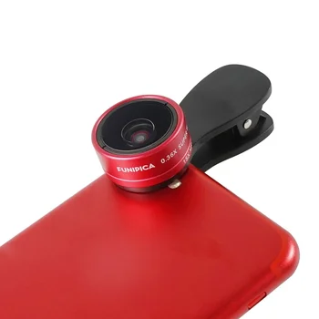 3in1 Clipe em HD Kit de Lentes olho de peixe De 0,36 X de Ângulo Amplo de 15X Macro Lente Olho de Peixe para Doogee X5 Max X6 Elephone S7 Gooweel Nexus 5