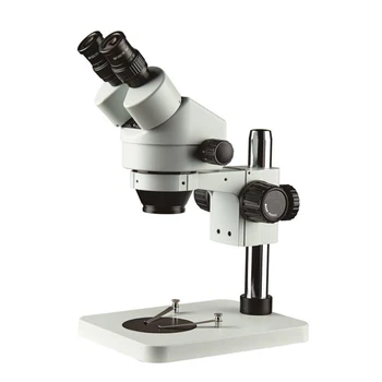 7x 45x Contínua Ampliação de Zoom Para a placa do Telefone Conserto Microscopio de Fábrica Simul-focal Trinocular Microscópio Estereofónico