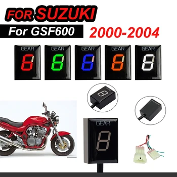 Acessórios da motocicleta da Suzuki GSF600 GSF 600 2000 2001 2002 2003 2004 RLED 1-6 Engrenagem Display Indicador da Velocidade de Instrumento Medidor de