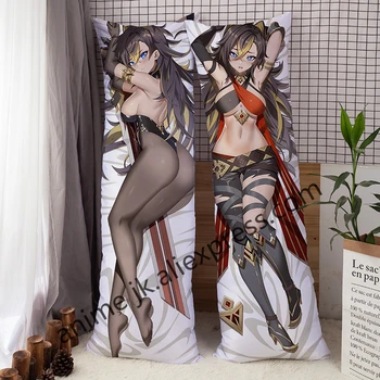 Anime Dakimakura Genshin Impacto De Corpo Fronha De Caso Dehya Cosplay Abraçando O Travesseiro