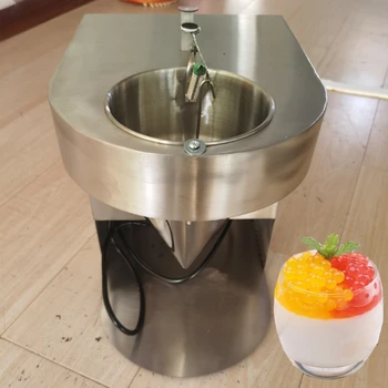 Automático de Suco de Fruta Chá da Bolha Equipamento Único Cabeça de Estalo Boba Criador de Mini Popping Boba que faz a máquina de Moldagem por