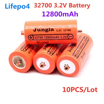 Batterie Recarregável lifepo4 100% originale 3.2 V 32700 12800mAh batterie professionnelle au Lítio ferro Fosfato avec vis