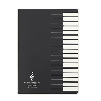 Cinco Linhas, Notas De Música Portátil De Música Guia Pessoal De Pauta Notebook