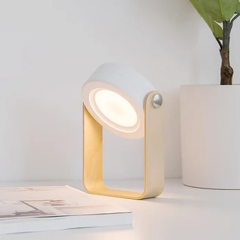 Criativo Lanterna Lâmpada 3D Noite de Pequeno porte Lâmpada lâmpada USB Portátil Exterior Lâmpada Nova Stepless de Escurecimento Três-Velocidade da Luz Branca Lâmpada de Mesa