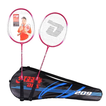 DHS Liga de Ferro 209 de Raquete de Badminton Durável 2 Pack de Raquete de Nível de Entrada de Raquete de Badminton