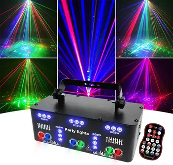 Eloovve 21 de Olhos Strobe Luz de Palco, Música Activado Projetor de LED com Controle DMX512 para Festas no Interior Celebração de Uso Doméstico
