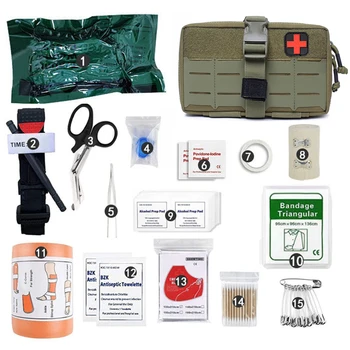 IFAK Tático de Emergência Médica Bolsa Militares Kit de Primeiros Socorros Torniquete Sobrevivência EDC Molle Saco de Caça Exterior equipamentos de Sobrevivência