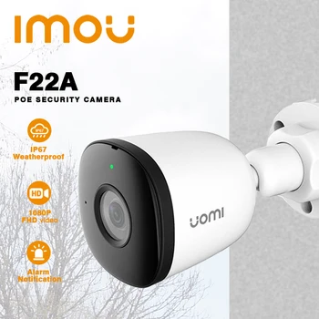 IMOU F22A 1080P HD IP67 Vigilância de Câmeras à prova de Intempéries Mini WIFI Visão Noturna Sensor Exterior PoE Câmara de Detecção Humana
