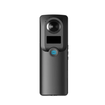 Mini 4K 220 Graus Dupla Olho de Peixe Lente de Câmera de Vídeo de Bolso VR Vídeo Esporte de Ação Câmera Panorâmica