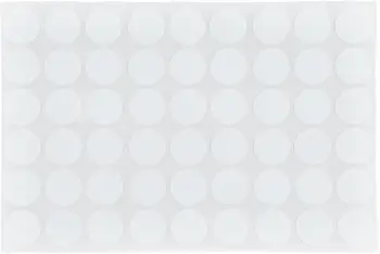 Mobiliário Superfície do Furo do Parafuso de Adesivos Cobre Tampas de Adesivos de Folha 54 em 1 Branco Puro