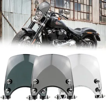 Moto Retro-brisas da Harley XL833 XL1200 Honda Yamaha Esportes pára-brisas da motocicleta acessórios accesorios para moto