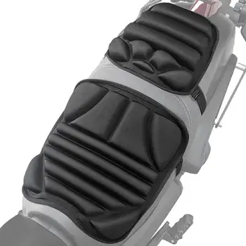 Motocicleta da Almofada do Assento 2PCS de Moto Almofada de Gel Almofada do Assento Respirável Universal de Absorção de Choque de Tampa de Assento Para Advancers Montanha