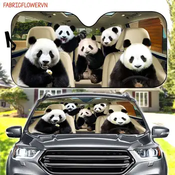 Panda Carro Pára-Sol, O Panda A Decoração Do Carro, Panda Pára-Brisa, Panda Presente Dos Amantes, Animal, Carro Pára-Sol, Presente Para Mãe, Presente Para O Pai