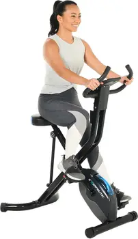 XLS Bluetooth, Tecnologia Inteligente de Dobramento Vertical Bicicleta de Exercício, 400LBS, Preto/Azul bicicleta de Montanha acessórios Citycoco acessórios 