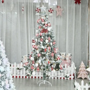 ：Pacote de natal 1,8 m Flocagem da Árvore de Natal do Shopping center Hotel Grande Decoração de Simulação de Árvore de Natal