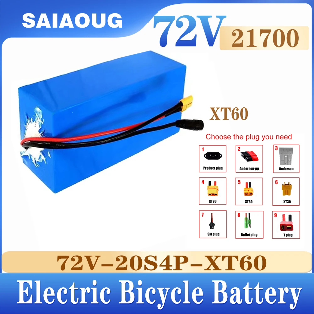 Scooter Bateria 72v 50ah Kit Bicicleta Electrica Con Bateria 72v 20ah 25ah 30ah Batterie 21700 Bafang 72v 40ah Lithium Bateria