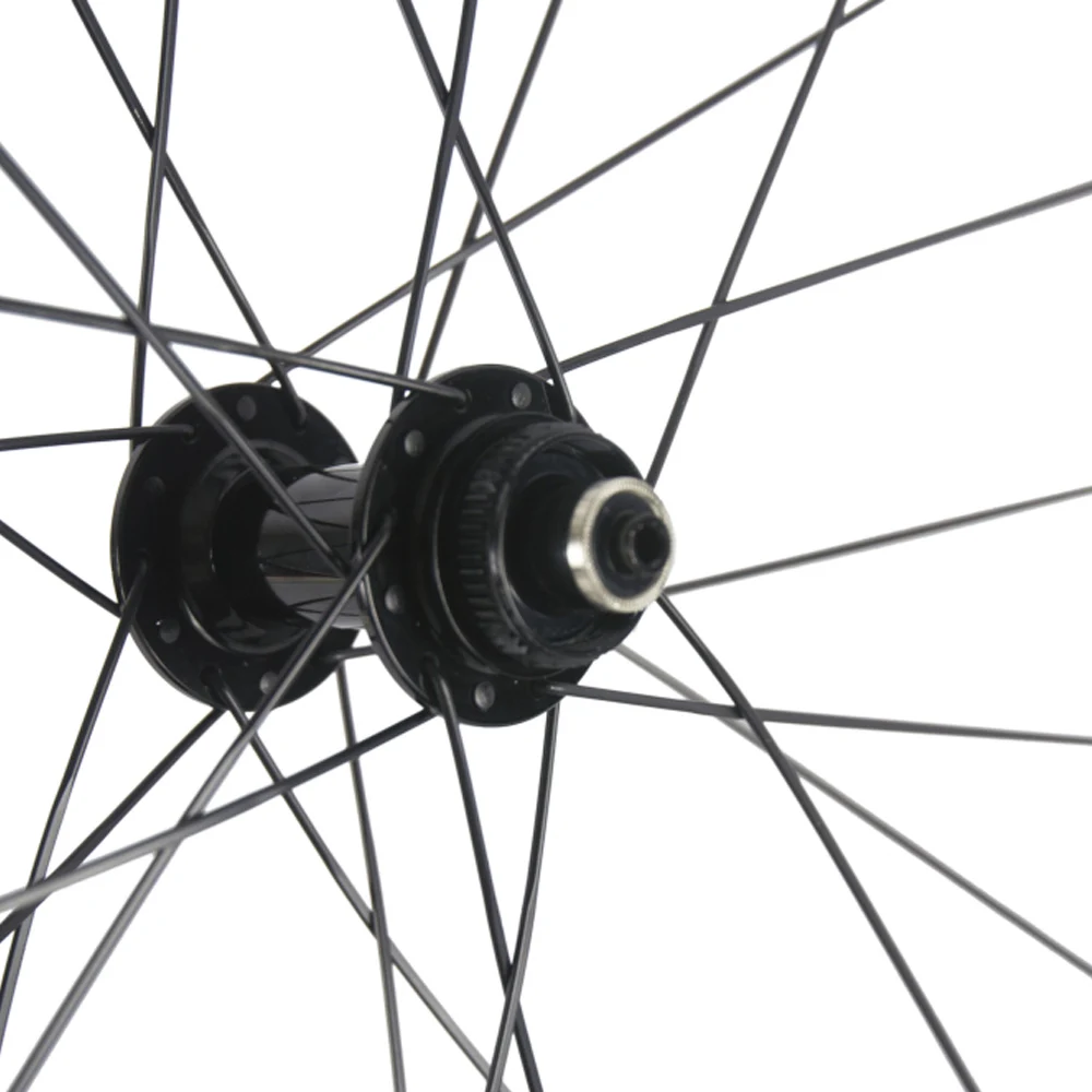 40 mm Clincher de Carbono, Rodas de Bicicleta de Estrada de Travão de Discos Center Lock/6 Parafusos de Bicicleta de Carbono, Rodas de Cyclocross Rodas