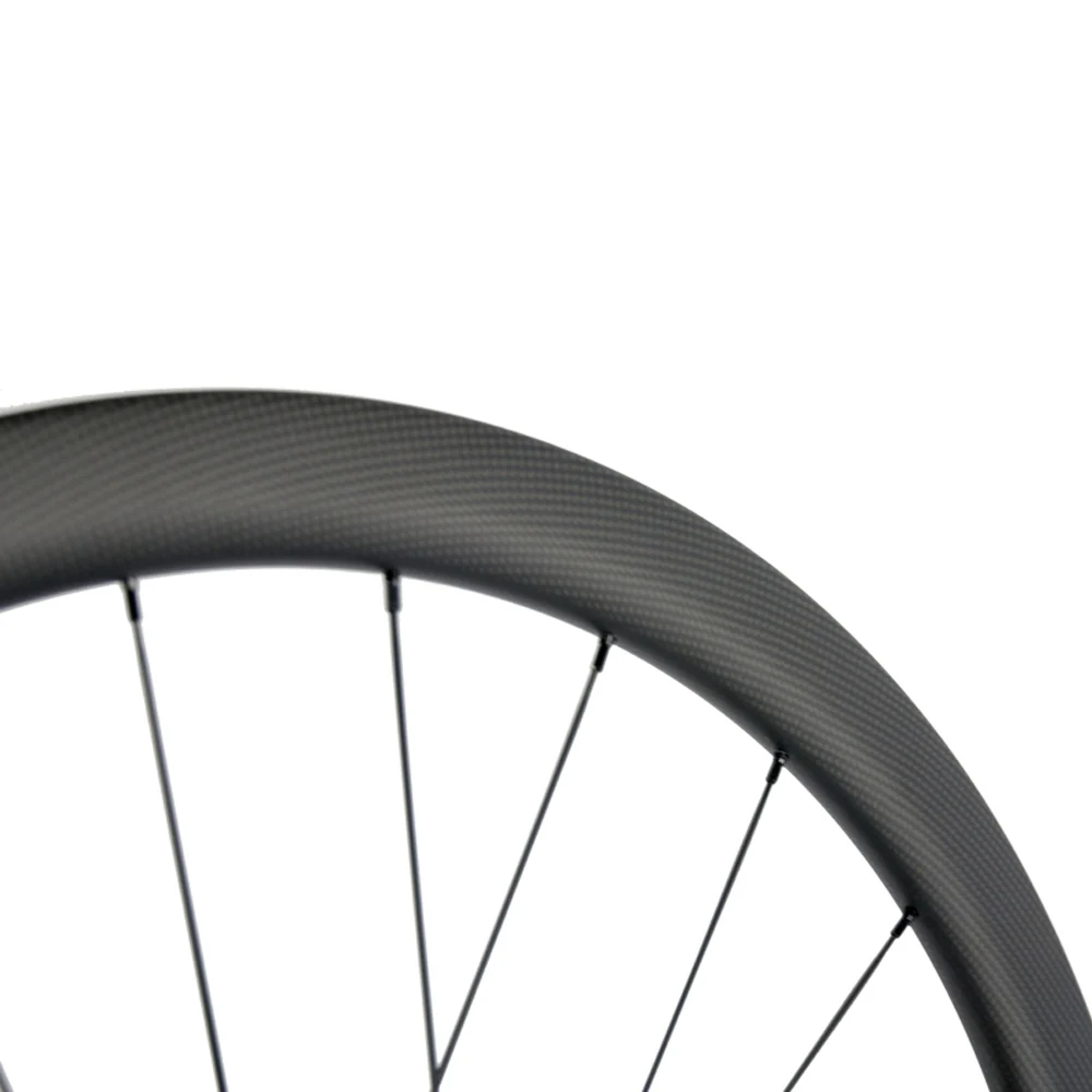 40 mm Clincher de Carbono, Rodas de Bicicleta de Estrada de Travão de Discos Center Lock/6 Parafusos de Bicicleta de Carbono, Rodas de Cyclocross Rodas