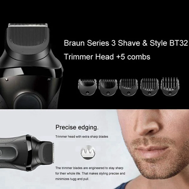De plástico, máquina de Barbear, Lâmina Para a Braun Series 3 máquinas de Barbear Eléctricas, máquinas de barbear Elétricas 300S 380S 3000 3040S 3080S 3050CC 3090CC