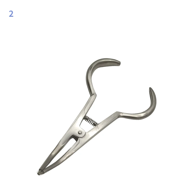 Dental feijão de formação de folha de alicate de aperto de borracha cadeia anel de divisão ligadura anel superior de fixação com anel de plac