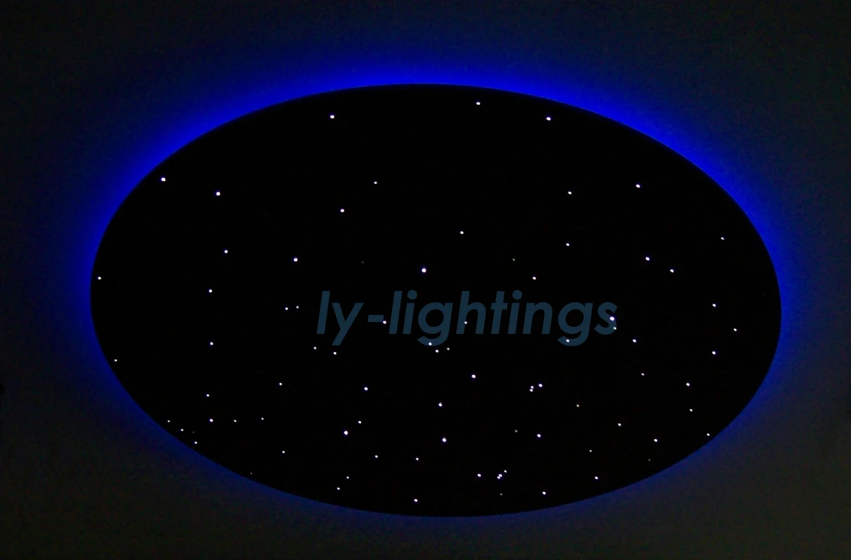 Home Theater Teto da Estrela DIY de Fibra Óptica Kit Pátio Noite Leve Toque de Controle de LED Mistura Tamanho Descompactado Simular o Céu Estrelado